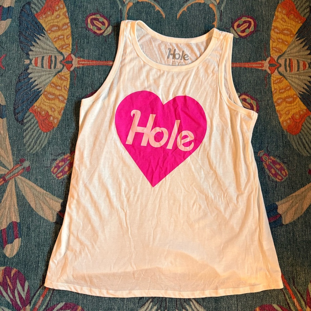 Hole band tank.